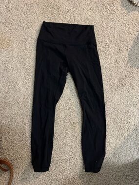 Black LuluLemon Leggings Size 6